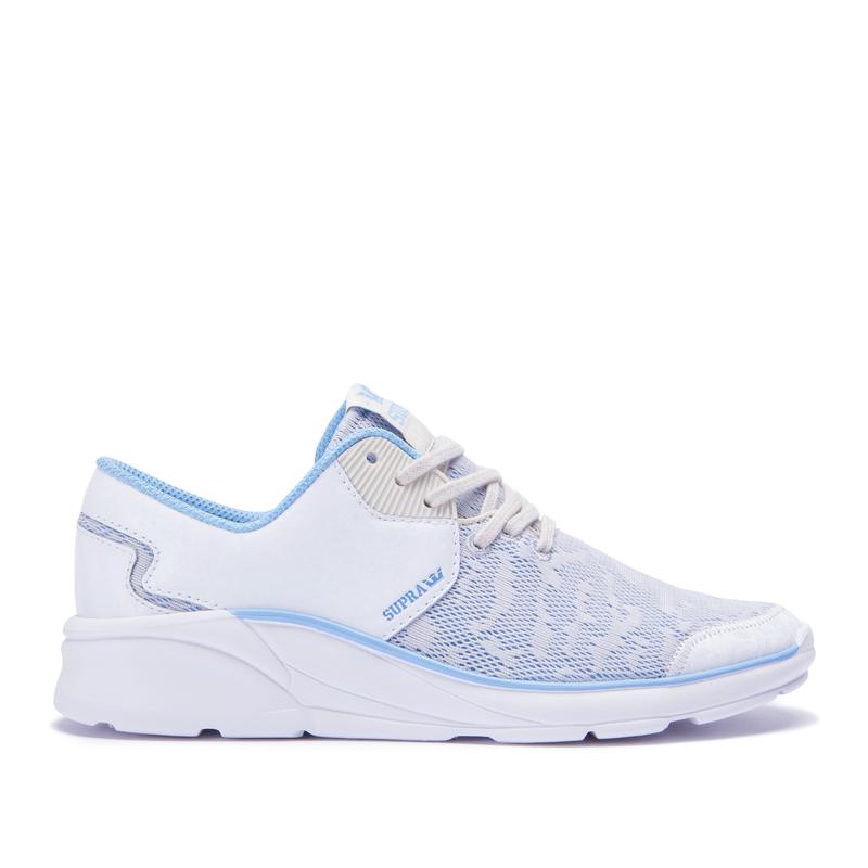 Zapatillas Bajas Supra Argentina Mujer - NOIZ Blancas / Azules (RIPCH-9254)